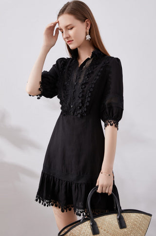 Blair Mini Dress - Black - GDS Dresses GDS