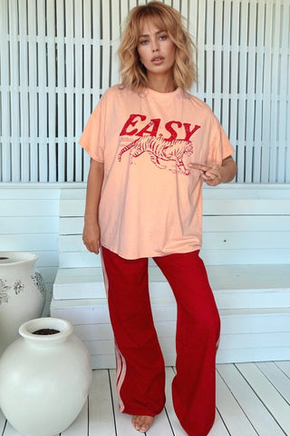 Reds Racer Pants - By Frankie Tops By Frankie