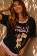 Tigers & mermaids - Washed Black