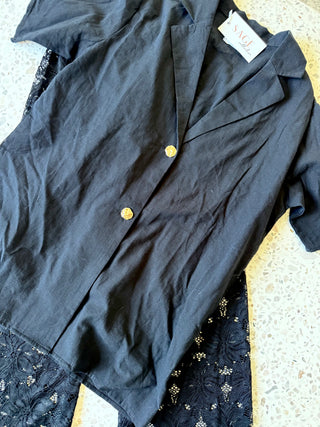 Giselle Lace Pants Black Set - By Frankie sets By Frankie