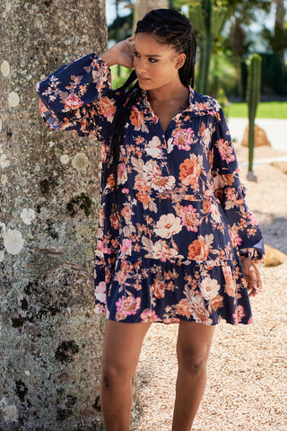 Robyn Rose Mini - Navy Dresses Jaase