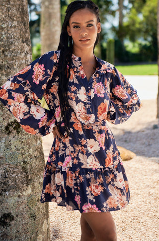 Robyn Rose Mini - Navy Dresses Jaase