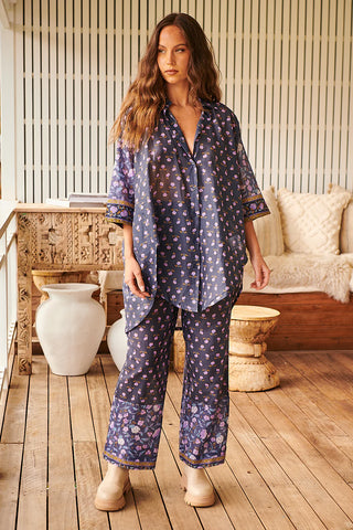 Seraphina Shirt - Purple Tops Jaase