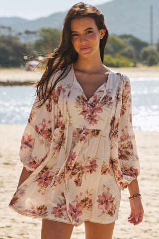 Darla Playsuit- Pink Jumpsuits Jaase