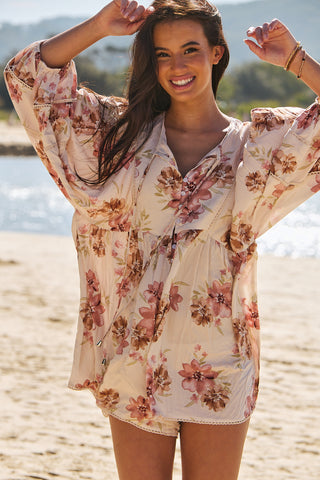 Darla Playsuit- Pink Jumpsuits Jaase