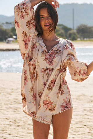 Darla Playsuit- Pink Jumpsuits Jaase