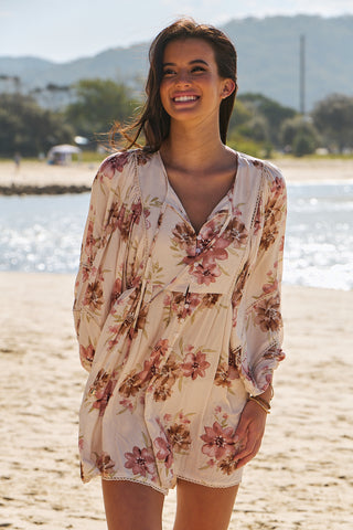 Darla Playsuit- Pink