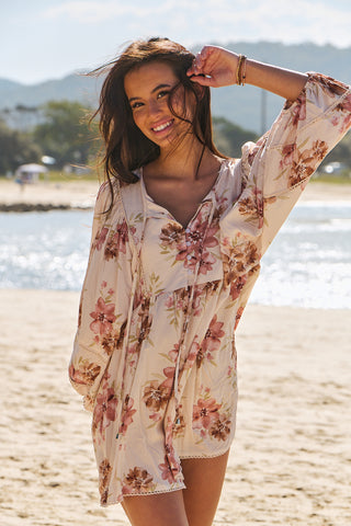 Darla Playsuit- Pink