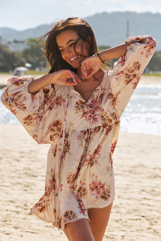 Darla Playsuit- Pink