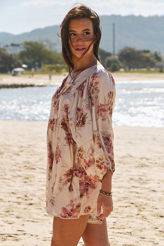 Darla Playsuit- Pink