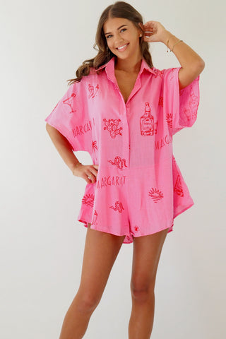 Tequila Sunrise Playsuit - By Frankie Jumpsuits BY FRANKIE