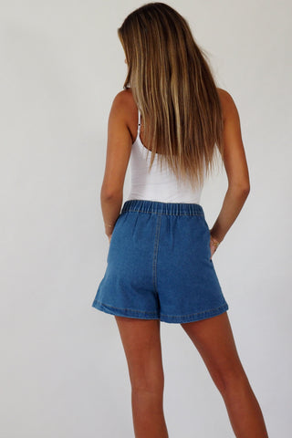 Darcy Detailed Denim Shorts - By Frankie sets By Frankie