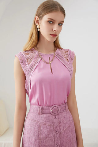 Valencia Top - Pink Tops GDS