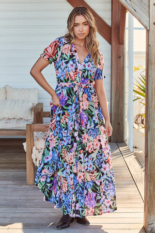 Gabi Maxi Dress - Multicolour Dresses Jaase