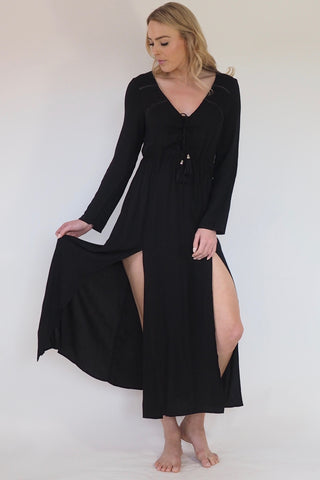 Martinique Dress - Black Dresses Sage Collective