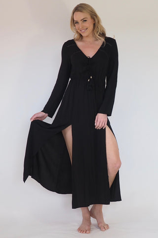 Martinique Dress - Black Dresses Sage Collective