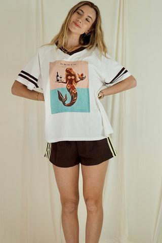 Mermaids & Wine Tee - By Frankie Tops By Frankie