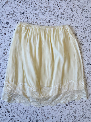 Paris Yellow Lace Mini Skirt - By Frankie skirts By Frankie