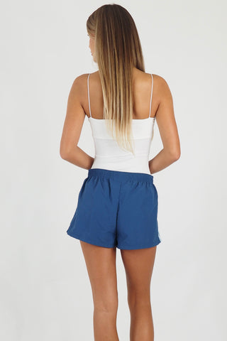 Retro Billy Track Shorts - Blue/Blue Bottoms Sage Collective
