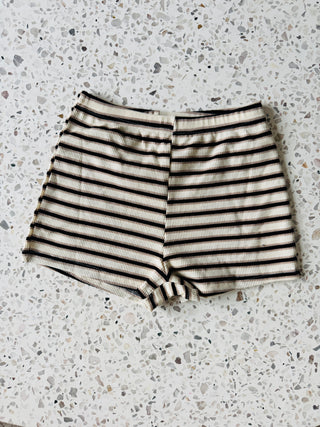 Jess Stripe Booty Shorts - By Frankie Shorts BY FRANKIE