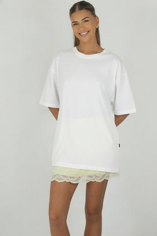 Paris Yellow Lace Mini Skirt - By Frankie skirts By Frankie