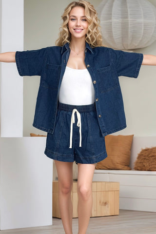 Danni Denim Shorts - By Frankie sets By Frankie