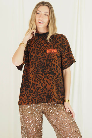 Leopard Tee - By Frankie Tops By Frankie