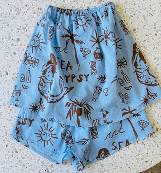 Sea Gypsy Boob Tube Set - By Frankie Sets By Frankie