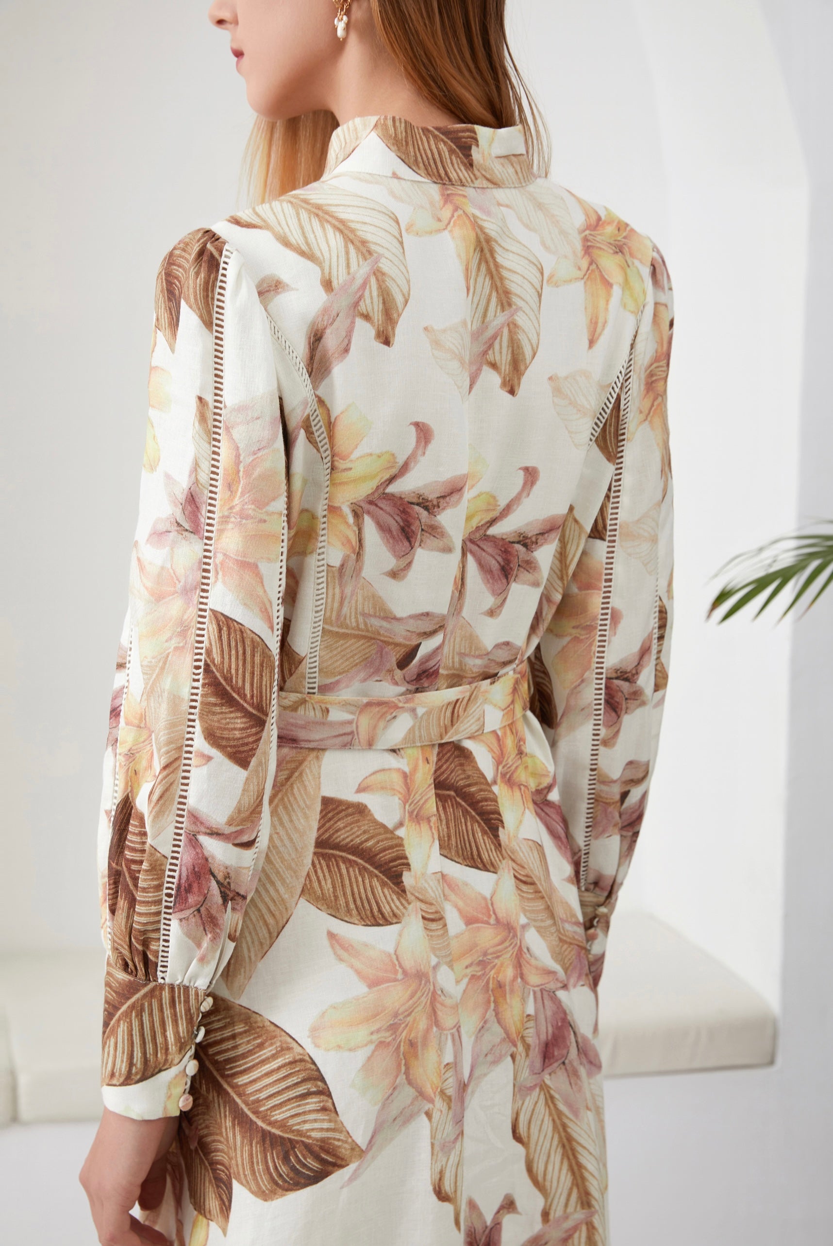 clare linen dress Linen Dress - CLAIRE