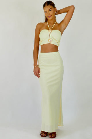 Samantha Yellow Shell Set - By Frankie sets By Frankie