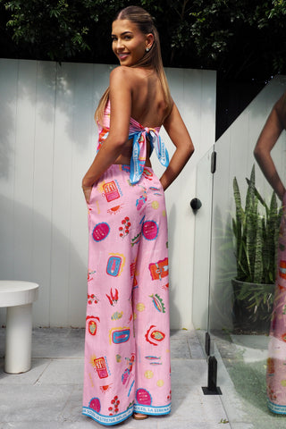 Soleil Pink Bandana Set - By Frankie Sets By Frankie