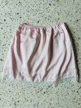 Paris Lace Pink Mini Skirt - By Frankie skirts By Frankie