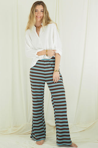 Karla Stripe Pants - By Frankie Bottoms BY FRANKIE