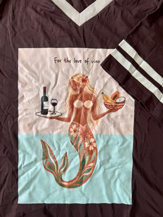 Mermaids Heart Vino Tee - By Frankie