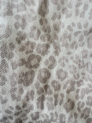 Snow Leopard Denim Racer Pants - By Frankie