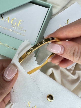 Aubern Bracelet - 18K Gold Plated jewellery Sage Collective