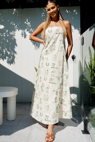 Long Live Cowgirls Maxi - By Frankie DRESSES By Frankie