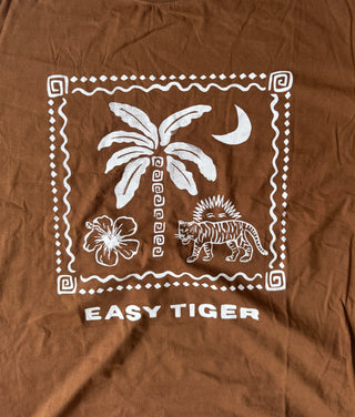 Tigers and Palms Tee - By Frankie Tops By Frankie