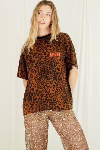 Leopard Tee - By Frankie Tops By Frankie