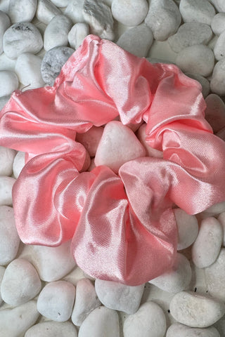 Bubblegum Pink Hair Scrunchie Accessories Sage Collective