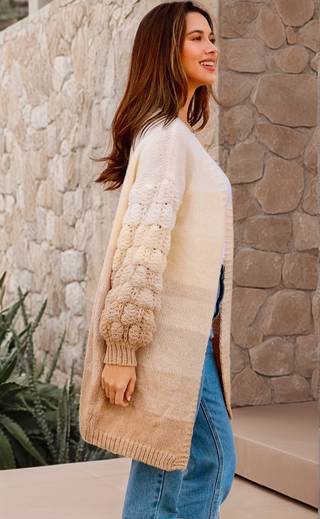 Peta Cardi - Beige Outerwear Sage Collective