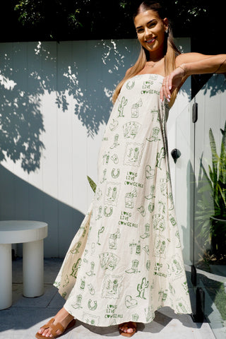 Long Live Cowgirls Maxi - By Frankie DRESSES By Frankie