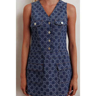 Kassi Denim Playsuit playsuits INDI LUXE