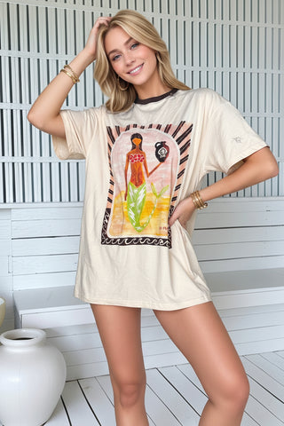 Tropicana Tee - By Frankie Tops By Frankie