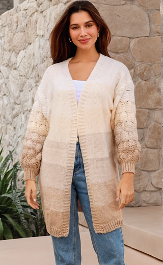 Peta Cardi - Beige Outerwear Sage Collective