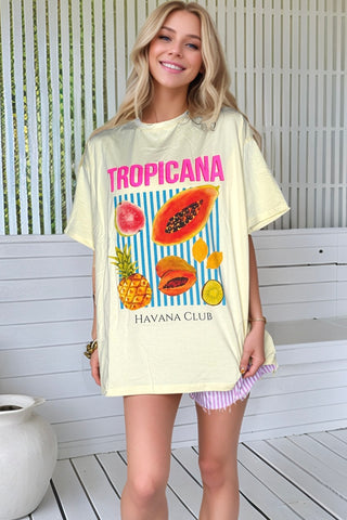 Summer Fruits Tee - By Frankie Tops By Frankie