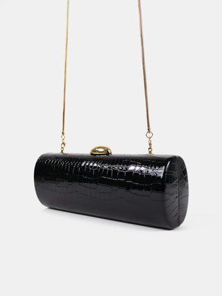 Chelsea Clutch Bag - Black accessories Angel Whisper