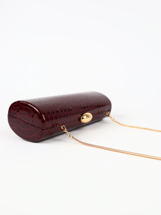 Chelsea Clutch Bag - Burgundy accessories Angel Whisper
