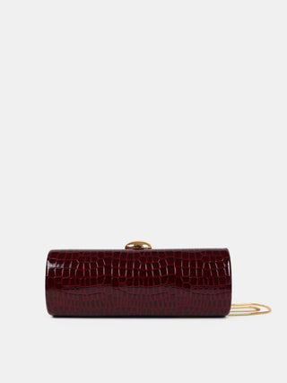 Chelsea Clutch Bag - Burgundy accessories Angel Whisper