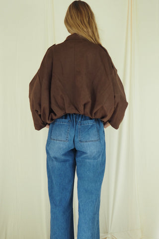 Mylee Chocolate Brown Jacket Jacket Here Come The Sun